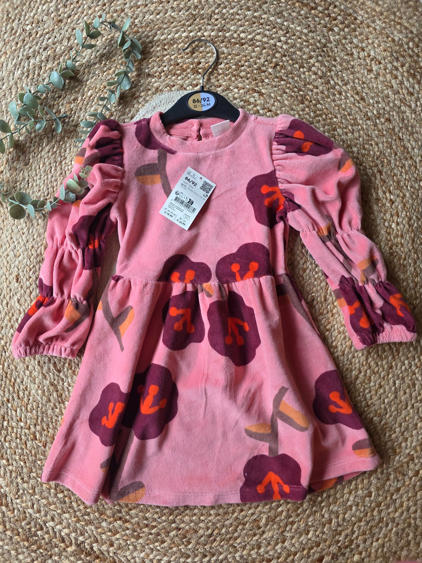 Hema jurkje maat 86/92