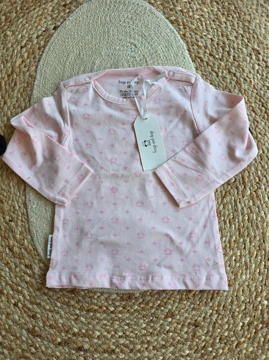 Frogs and dogs shirtje maat 68