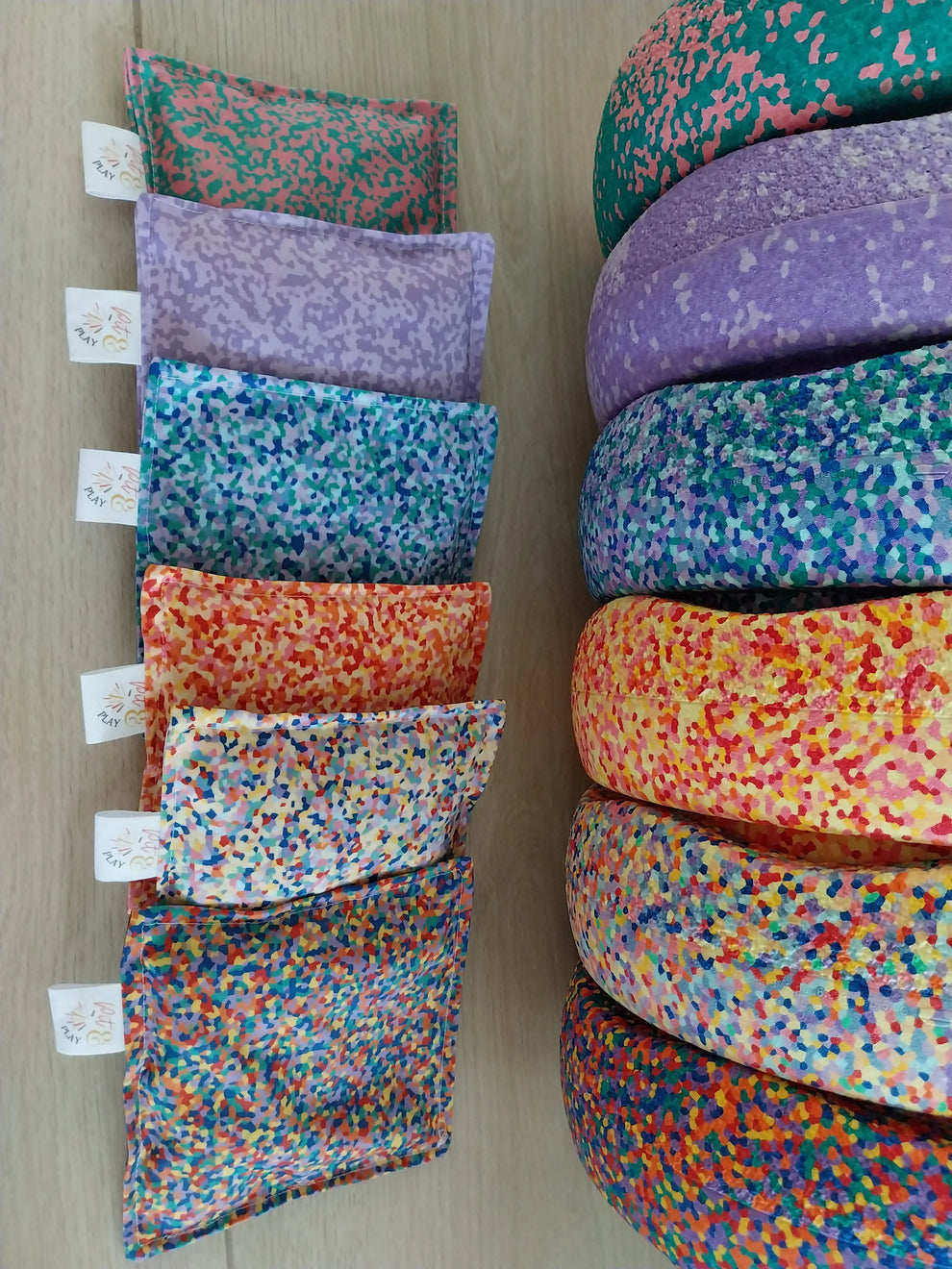 Pit And Play Super Confetti Pittenzakje - Matchen bij Stapelstein