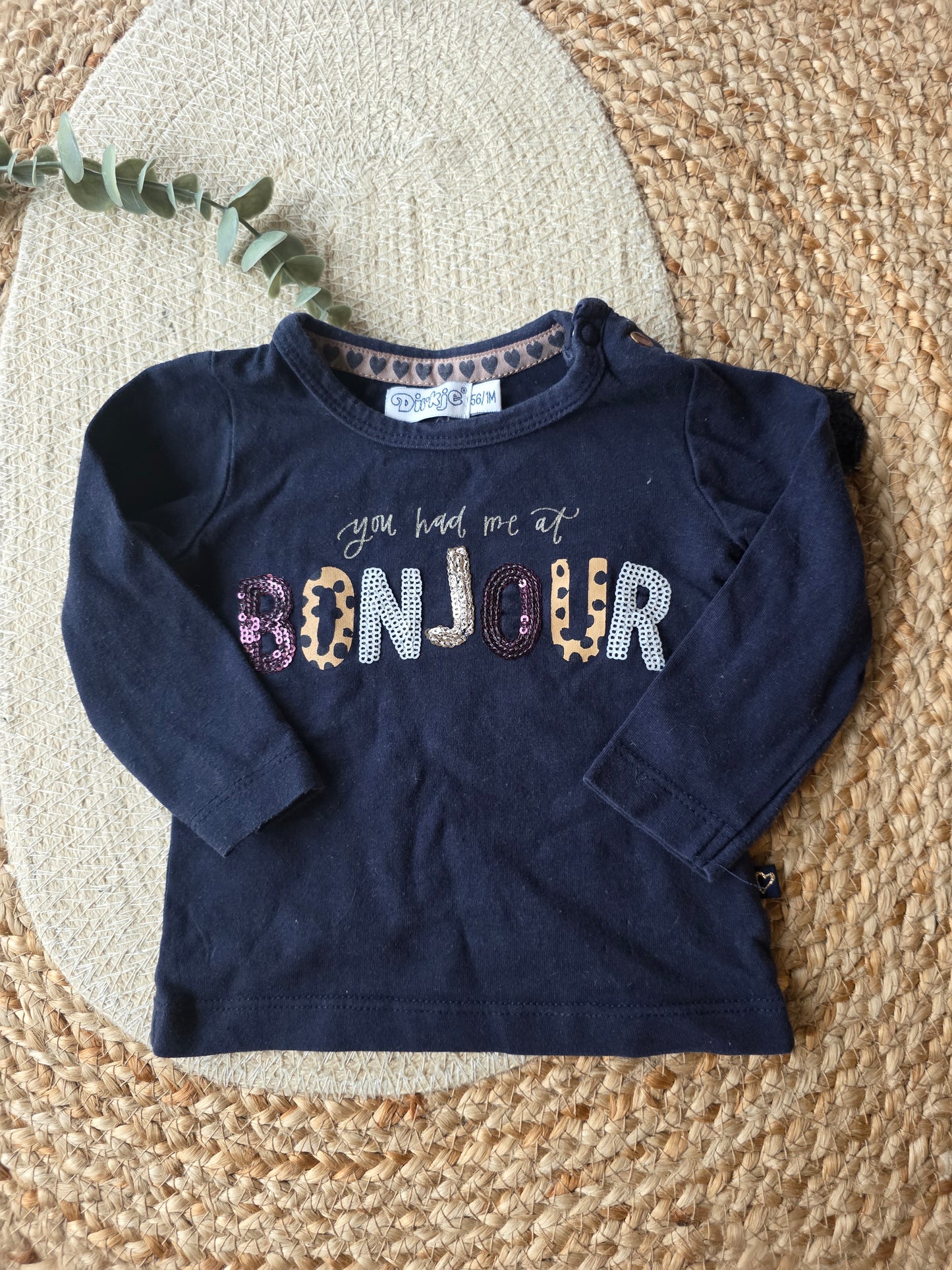 Dirkje shirtje maat 56