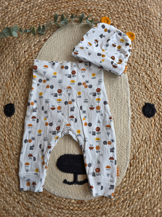 Hema legging & muts maat 56